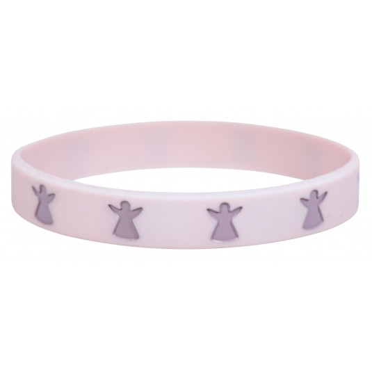 Bracelet en silicone &laquo;&nbsp;Ange&nbsp;&raquo;