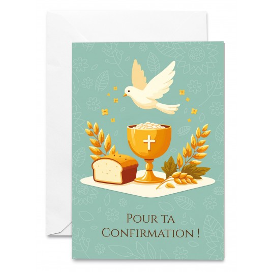 Carnet Colombe, coupe, pain et &eacute;pis de bl&eacute;s