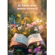 Carte Avec Verset Bible posée dans un champ de fleurs