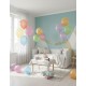 Pack 10 ballons colorés en latex, 100 % compostable, + texte