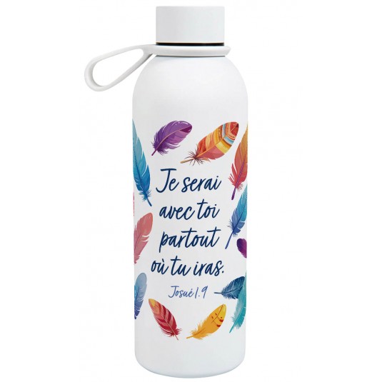 Bouteille isotherme collection "Je serai avec toi"