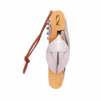 Couteau de poche avec couverts pliants (6 fonctions)