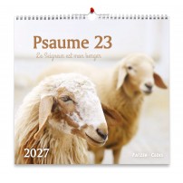 CAL. 2027 Psaume 23 Grand Format