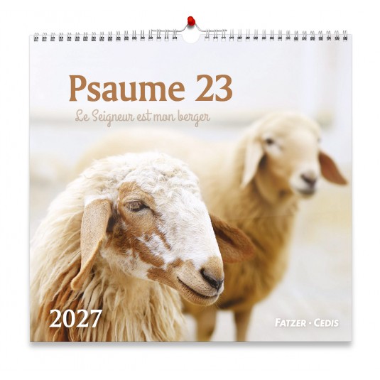 CAL. 2027 Psaume 23 Grand Format