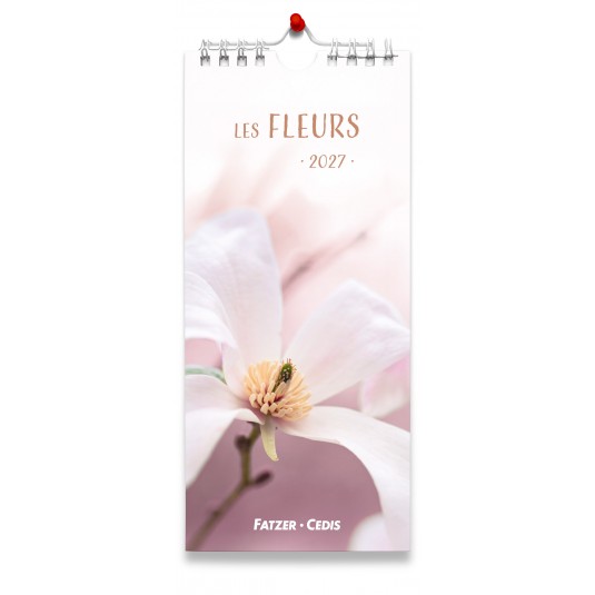 CAL. 2027 Fleurs avec versets bibliques