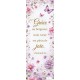 Signet Fleurs multicolores et papillons