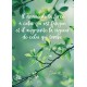 Carte Avec Verset Branche d'arbre sur fond vert