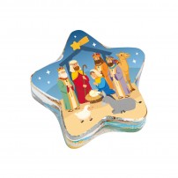 Serviette d&rsquo;invit&eacute; &eacute;toile de No&euml;l