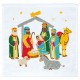 Serviette d’invité étoile de Noël