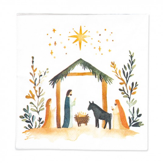 Serviettes &laquo; Cr&egrave;che &raquo;