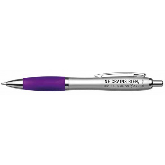 Stylo Mot d'ordre 2027 violet