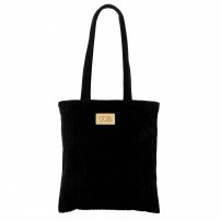 Sac cabas &laquo; Foi, Amour, Esp&eacute;rance &raquo; noir