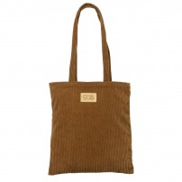 Sac cabas &laquo; Foi, Amour, Esp&eacute;rance &raquo; marron