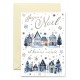 Carnet JN/BA - Village de Noël à l'aquarelle