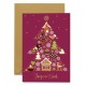 Carnet JN Sapin composé de symboles de Noël