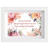 Mon cadre inspiration - Fleurs aquarelle