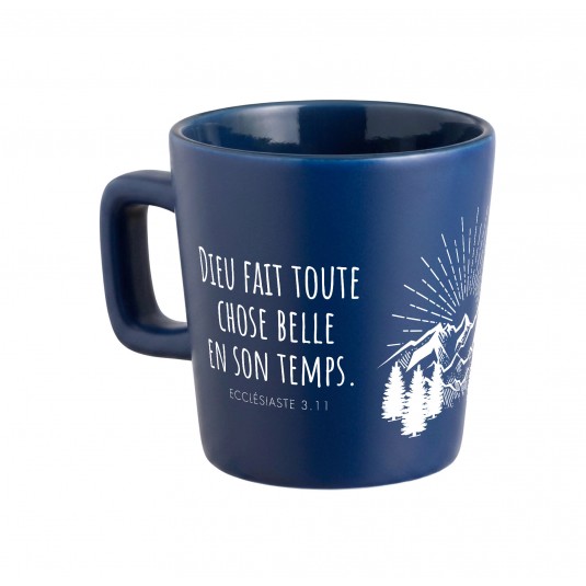 Mug Montagne - Eccl&eacute;siaste 3.11