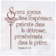 Céramique sans cadre Soyez joyeux dans... 20x20