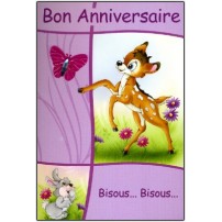 Cartes doubles anniversaire