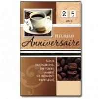 Cartes doubles anniversaire