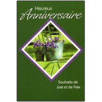 Cartes doubles anniversaire