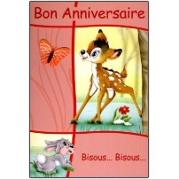 Cartes doubles anniversaire