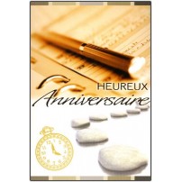 Cartes doubles anniversaire