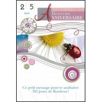 Cartes doubles anniversaire
