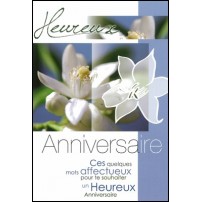 Cartes doubles anniversaire