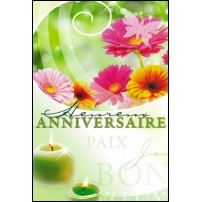 Cartes doubles anniversaire
