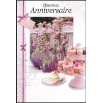 Cartes doubles anniversaire