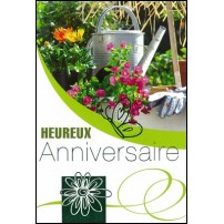 Cartes doubles anniversaire