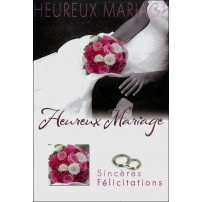 Carte Double Mariage