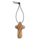 Petite croix en bois d'olivier 3x5cm