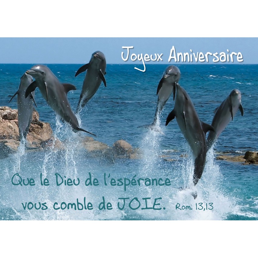 Carte Avec Verset Dauphins Ja Carte Avec Verset Dauphins Ja