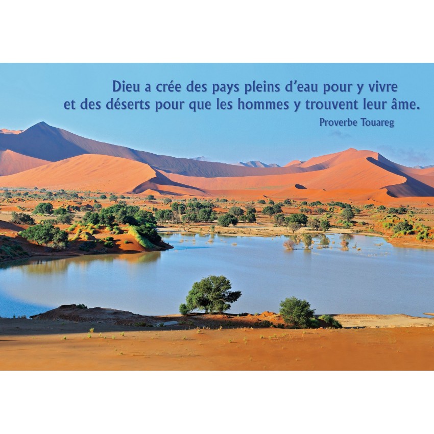 Carte Citation Oasis Dans Desert Carte Citation Oasis Dans Desert