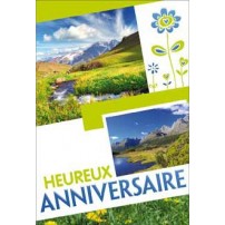 CARNET HA : Paysages ruisseau et lac de  montagnes