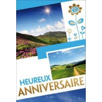 CARNET HA : Paysage montagnes et chemin