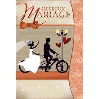 CARNET HM : Couple sur un tandem d&eacute;ssin&eacute;