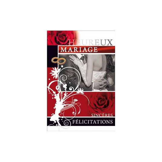 Carte Double Mariage Couple