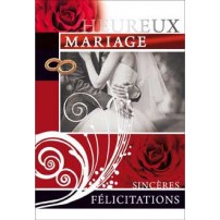 CARNET HM : Couple, robe avec voile