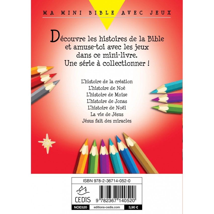 Histoire de Noël (L') - Ma mini Bible avec jeux