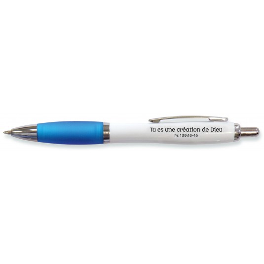 Stylo Rom Ps 139 v13-16 - bleu