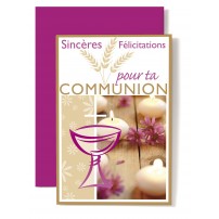 CARNET COM : Coupe rose, bougies blanche