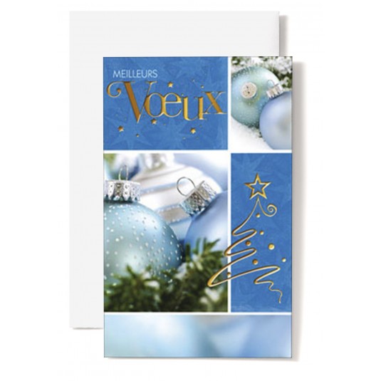 Mignonnette Mv Boules bleues et vertes