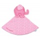 Doudou éléphant rose "Dieu te garde"