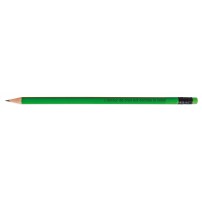 Crayon de papier vert fluo