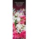 SIGNET : Composition florale rose et blanche
