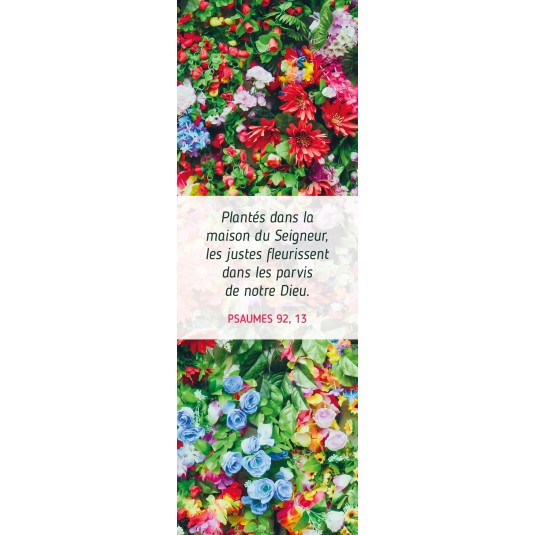 Signet Composition florale multicolore