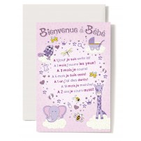 CARNET HE : A 1 jour,&agrave; 1 mois fond rose